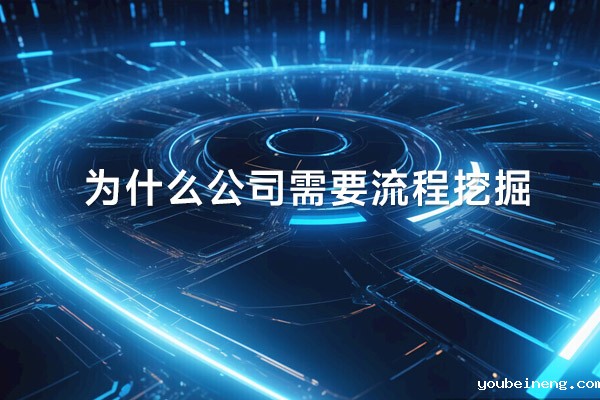 为什么公司需要流程挖掘？