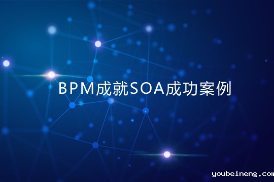 BPM成就SOA成功案例