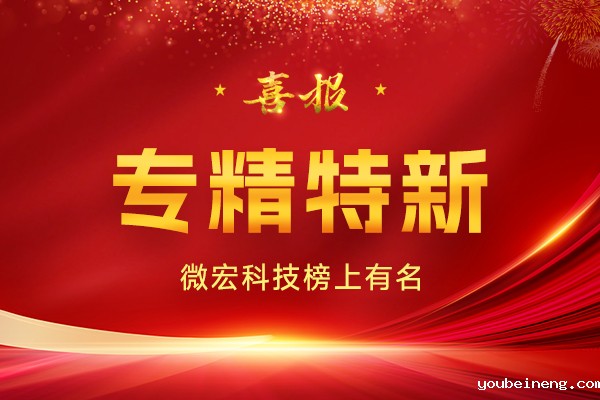 喜讯｜微宏科技被认定为浙江省专精特新企业